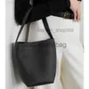 The Row Tr Bags Designer Bag Forens Leather Leer Tote Advanced Sense One Shoulder Bucket Classic Tote S3QW