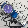 Designer relógio Relloj assiste aaa relógio mecânico Lao Jia Ak369 Log Azul Relógio mecânico totalmente automático RZ relógio mecânico