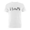 Mannen t shirts katoen unisex shirt verhaal van Jezus Christus minimalistisch christelijk geschenk grappige tee