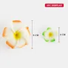 Dekorative Blumen 10pcs Plumeria Hawaiian PE Foam Frangipani Künstliche Blume Kopfschmuck Ei Hochzeit Dekor Party Mariage Supplies