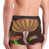 Underpants Custom Смешные yayoi Kusama Toadstools Аннотация арт -арт -боксеры шорты трусики мужские дышащие трусы нижнего белья