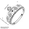Cluster -Ringe edel für Hochzeits Frauen Mode 925 Sterling Silber Schmuck Zauber beliebte kostenlose Versandfabrik Preis R601 H240504