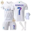 Jerseys de fútbol Síbles para hombres 2324 Al-Nassr FC 2nd Football Shirt No.7 Ronaldo 10 Manet Adulto para niños y mujeres