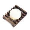 Zeepgerechten natuurlijke houten bamboe afwashouder opbergrek doos container voor bad douchebord badkamer drop levering huis gard dhv3q
