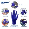 Handschuhe Nitrilhandschuhe schwarze 100pcs 4mil Lebensmittelqualität wasserdichtes Pulver Latex frei Einweghandschuhe nicht sterile Nitril -Untersuchung Handschuhe