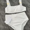 Luxe gebreide badmode vrouwen sexy bikini ontwerper zwempak zomer strand vakantie charmante zwempakken meerdere kleuren badpak