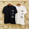24SS-Designer T-Shirt Schwarz kurzärmelig T-Shirt Round Hals Herren Polo-Hemd bequeme Baumwoll-T-Shirt Männer und Frauen atmungsaktiv