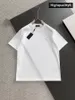 Высококачественная футболка для бренда, классический минималистский стиль, модная и универсальная мужская футболка, летняя футболка с чистой хлопка