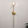 Wandlamp Modern kristal Noordse woonkamer LED -lampen Slaapkamer Studie Bedicht Licht voor Luxe verlichtingsarmaturen voor thuis