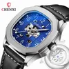 Chenxi/chenxi hand radium dezelfde heren mechanisch horloge waterdichte nachtgloed volledig automatisch mechanisch horloge