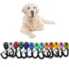 14 Colors Pet Bark Clicker Raderrents Trainer PET Dog Puppy Training Trample Sound Sound Key Bey Chain Universal Dog Training Click1317937