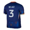 24 25 Netherlands MEMPHIS Hot selling 2024 2025 Holland Club Jersey JONG VIRGIL DUMFRIES BERGVIJN Shirt 2024 KLAASSEN BLIND DE LIGT Men Football Shirt