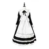Frauen Gothic Lolita Kleider Party Bühne Prinzessin Kleid Anime Cosplay Kostüme Schürze Maid Outfit Lolita Big Bow Kawaii Kleider 240424