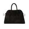 The Row TR Belt 15 Bag Luxury Margaux Designer Belt closure detail Double top handles womens leather Handbags Fashion Shoulder Bags