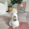 Pet Summer Nouveau National Tide Drama Print Vest Cat / Dog Small and Might Keet Clothing Tops est polyvalent