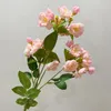 Decoratieve bloemen Simulatie Begonia Kersenbloesem Grote plantendecoratie Fake Fake Home Furning ornamenten Bouquet Peluche