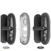 Para auriculares de manzana auriculares AirPods Max Bluetooth auriculares Accesorios AirPod Max Wireless Aurphone de calidad superior Metal Silicona Metal Anti -Drop protectora Caja de protección
