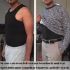 MEN Body Shaper Taille Trainer Vest Slankhirt Sauna Zweetcompressie Onderhirt Shapewear Fat Training Tank Tops 240429