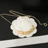 Designer -Buchstaben Armband Anhänger Halsketten Marke Schmuck Halshalskette Armreifen 18K Gold plattiert Edelstahl Choker Vogue Damen Accessoires Geschenke