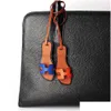 Schlüsselringe Modedesigner PU FAUX Leder Boot Slipper Schlüsselbund Anhänger für Frauen Damen Bag Charme Accessoires Ornament Geschenke Drop dh4e0