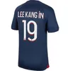 2023 2024 MBAPPE HAKIMIプレーヤー30 10 10サッカージャージービタニャN.メンデス22 23 24 Maillots de Verratti Men Kids Kit ShirdユニフォームHomme Enfant Fabian Sanches