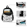 Backpack Pathracer Bicycle For Student School Laptop Travel Bag Bike Vintage Cycling Retro Cycle Moustache Handle Bars