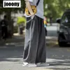 Męskie dżinsy Hip Hop Streetwear deskorolka neutralna dżinsowe spodnie Mężczyznę Szerokie nogi ładunki dżinsowe spodnie luźne prosto w lupgy 240430