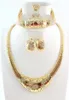 Nuovo design Collane di moda Orecchini Braccialetti Anelli Gioielli Australia Crystal Gold Placed Sets2201085