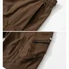 Heren shorts Men Summer Loose Casual Multi Pocket Outdoor Sport Cityboy Japanese Streetwear Fashion Cargo Short Pants Man