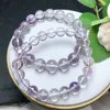 Linkarmbanden natuurlijke ametrine armband kristal edelsteen mode genezing chakra stress reliëf reiki yoga energie 1 stcs 9/10/12 mm