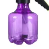 Garrafas de armazenamento pulverizador transparente roxo home jardining pressão spray garrafa agrícola