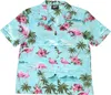 قميص هاواي رجالي 3D طباعة الصيف نمط شجرة جوز الهند كبيرة الحجم مريح قمم عارضة غير رسمية شاطئية شارع الشارع ارتداء 240423