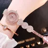 Новое популярное платье на заказ роскошные миассанит ручные часы женщины кварц
