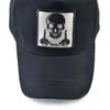 Ball Caps Mens Baseball Cap With Embroidery Skull Patch Snapback Hip Hop Trucker Cap Women Four Season Outdoor Breathable Visor Bone Hats T240429