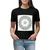 Women's Polos Peace Mandala T-shirt Korean Fashion Plus Size Tops Clothing