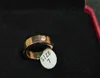 Rose Gold roestvrijstalen liefdesring met kristal voor vrouw sieraden ringen mannen bruiloftsbelofte ringen voor vrouwelijke vrouwen geschenk engagemen1532439