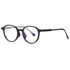 Güneş gözlükleri çerçeveler mavi ışık engelleme gözlükleri optik çerçeve reçete erkekleri kadınlar reçete gözü gözlükleri tam jant tr-90 plastik