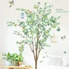 Decoratieve bloemen Verwijderbare boomwandstickers Slaapkamer Home Decor Stickers voor kamer waterdichte grote Noordse wallpapers zelfklevend