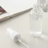 Bottiglie di stoccaggio da viaggio ricaricabile atomizzatore per profumo di plastica trasparente svuota piccola spruzzatura 100pcs