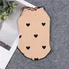 Dog Apparel Pet Clothes Hearts Flying Sleeve Dress For Clothing Cat Small Cute Thin Spring Summer Fashion Boy Girl Products 2024