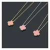 Colliers pendants en gros de 15 mm fleur 18k Gold Rose Sier Collier 316l en acier inoxydable Céramique noir blanc rouge vert rose bleu LOV DH0HK