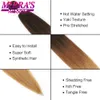 30 -calowe jumbo warkocze włosy Włosy Włosy przed rozciągniętymi Ombre Syntetyczna syntetyczna Tekstura Yaki Yaki 1/2/4/6/8 PCS Mirras Mirror 240424