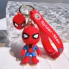 Fashion Cartoon Movie personnage Keychain Rubber and Key Ring pour sac à dos