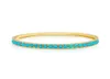 Gold Color Trendy Women Sieraden Inner 5860mm Set Blue Turquoises Stone Bangle Bracelet Fashion1116239