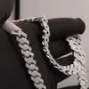 18k Gold Plated Cuban Link Chain Jewelries Iced Out Gurukrupa Jewelry Necklace for Men Hip Hop Diamond