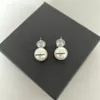 Beliebte Modedesignerin Luxusohrringe 925 Silber für Frauen Ohrringe Schmuck M I U Serie Frauen Ohrring -Accessoires als Verlobungsgeburtstagsgeschenk für Paare