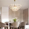 Lustres lustres lustre postmoderne créatif de luxe en verre LED balle suspendue lampe d'éclairage intérieur suspension pour décoration de salon