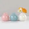Vasi Ceramic Mini fiori di fiori casa soggiorno decorazione desktop fioriera pentola graziosa floreale per la disposizione del fulcro nuziale