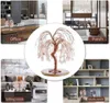 Nouvelles articles guérir les déchirures de cristal écrasées pierre fortune arbre décor de maison artisanat artificiel ornements cadeau p6u29922959