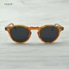 Gregory Peck Men Dames Zonnebrillen Vintage gepolariseerde zonnebrillen OV5186 Retro Sun Glazen OV OVIver Mensen Zonnebril 220